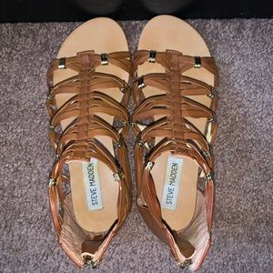 brown steve madden sandals